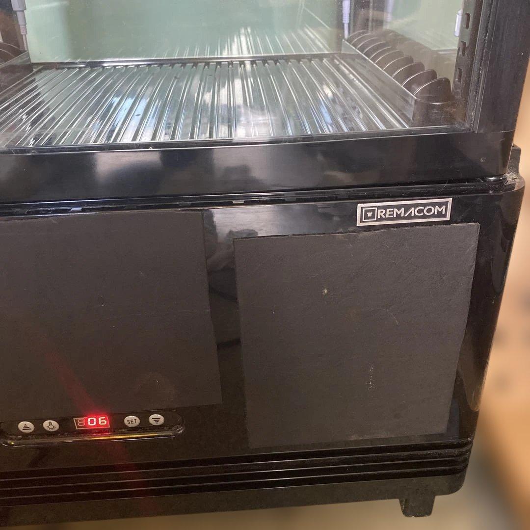 近隣地域限定送料無料❗️105L レマコム製 4面ガラス冷蔵ショーケース