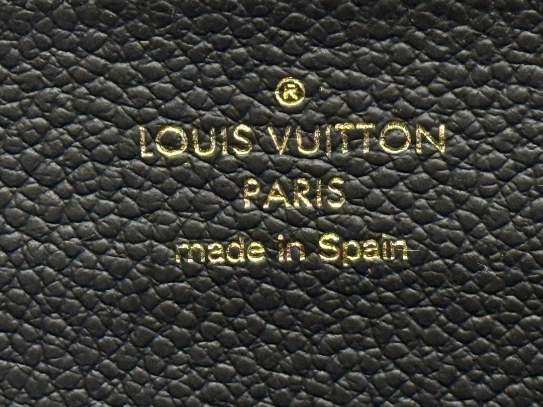 超極美品！ICチップ搭載 ルイヴィトン　アンプラント　ジッピーウォレット　黒