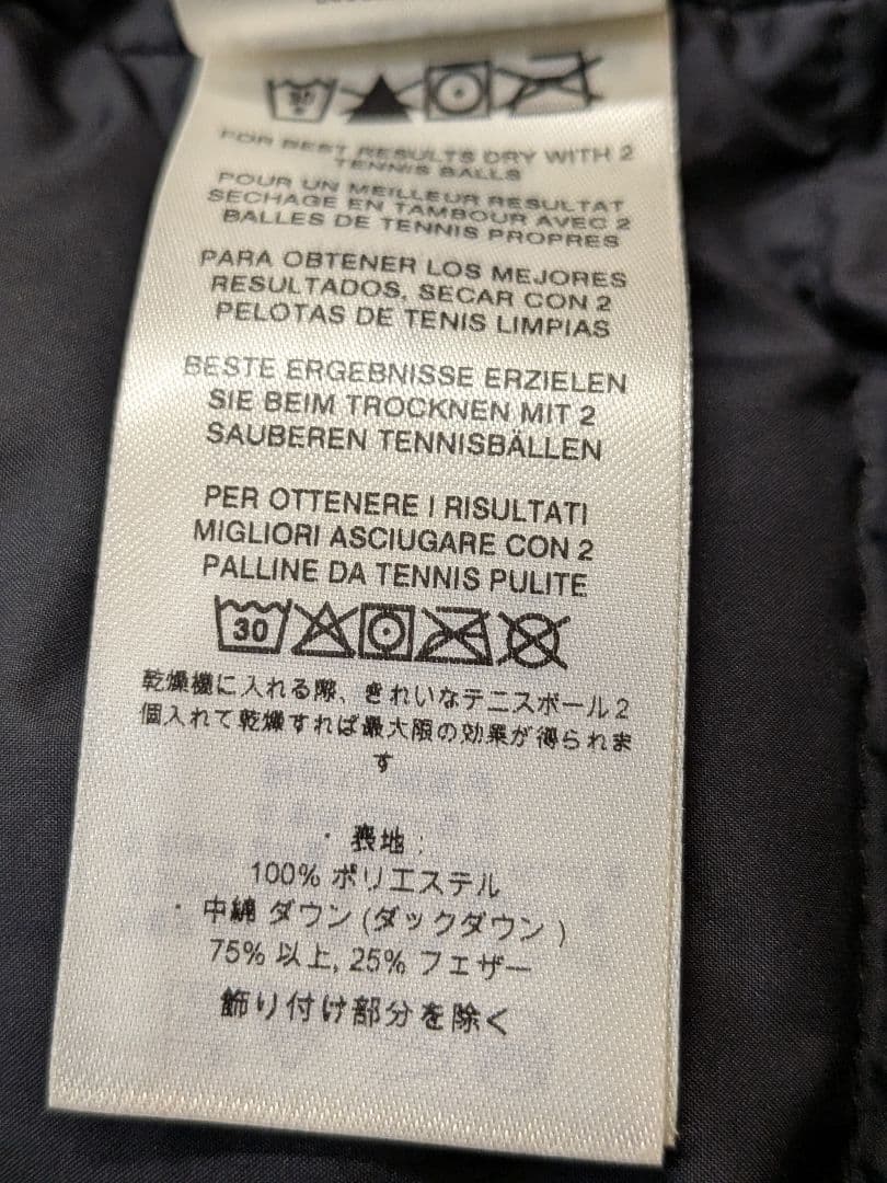 patagonia ブラック ダウンジャケット フード付き XL14
