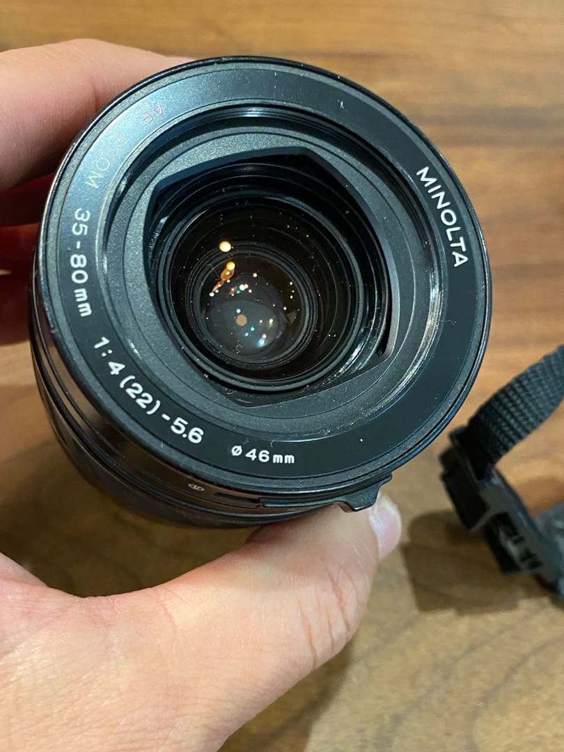 SONY α100 デジタル一眼 レンズ2本35-80.100-300動作品