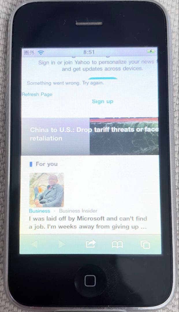 iPhone3Gブラック SIMフリー 16GB
