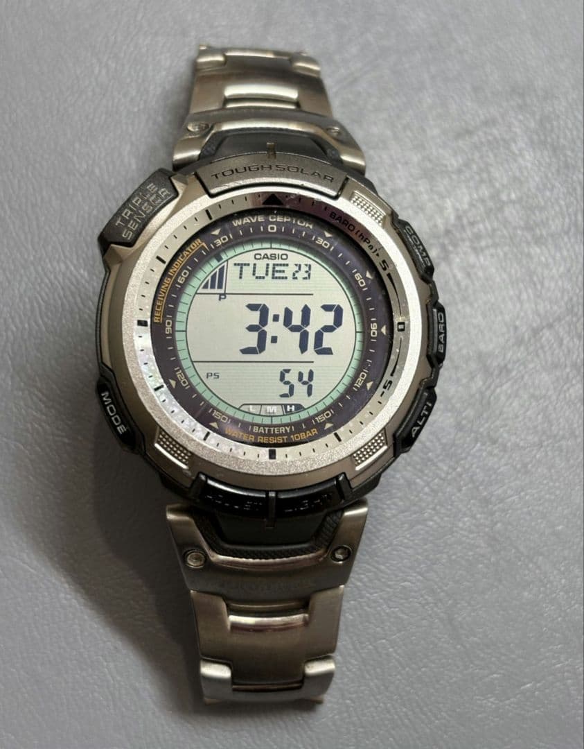 CASIO PRO TREK デジタル腕時計 PRW-1300TJ