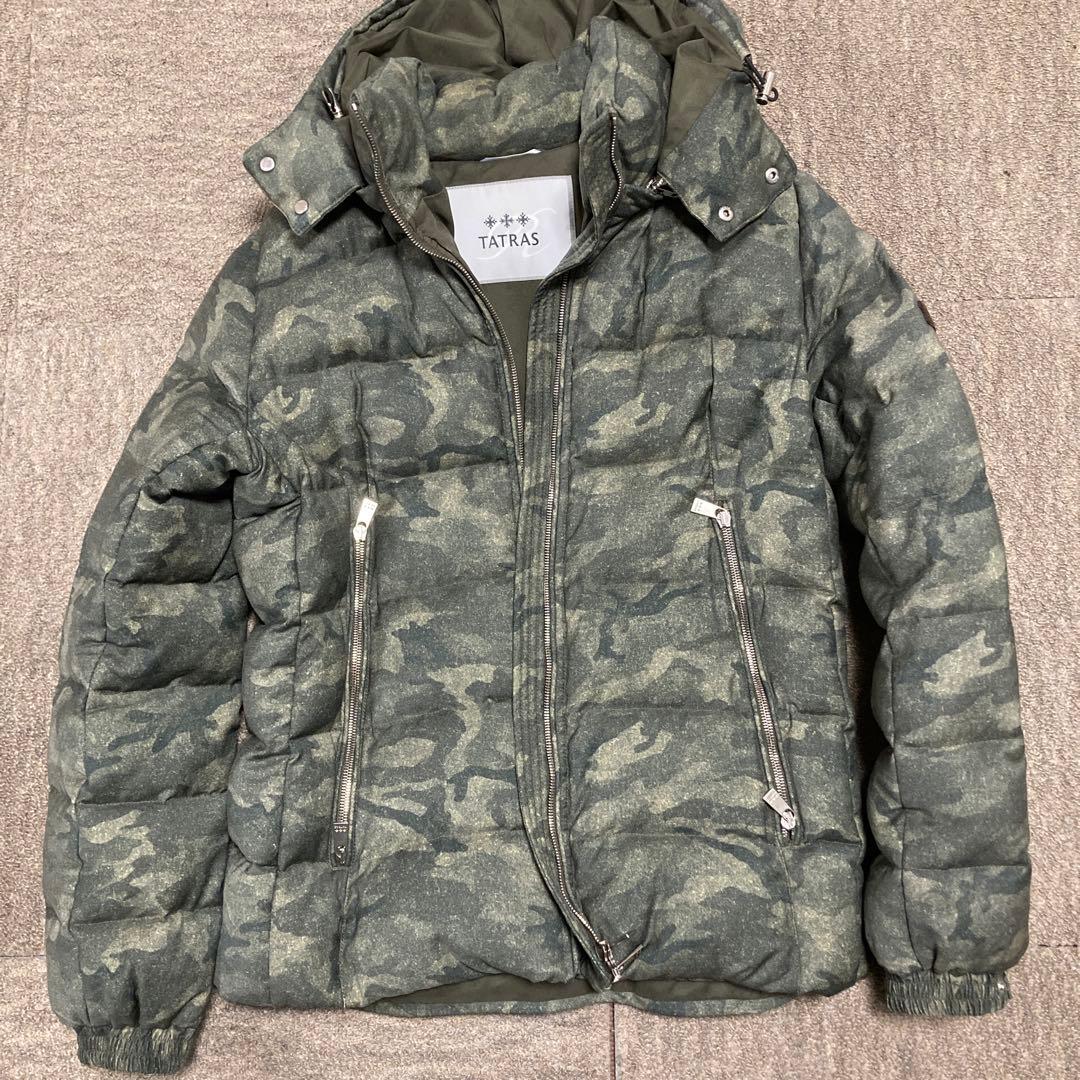 TATRAS カモフラージュ ダウンジャケット　最高級Rラインモデル　サイズ3