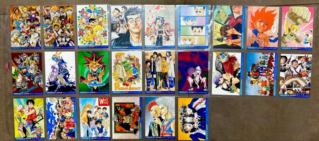 ジャンプフェスタ　2001年、2002年、2003年トレカセット　おまけつき