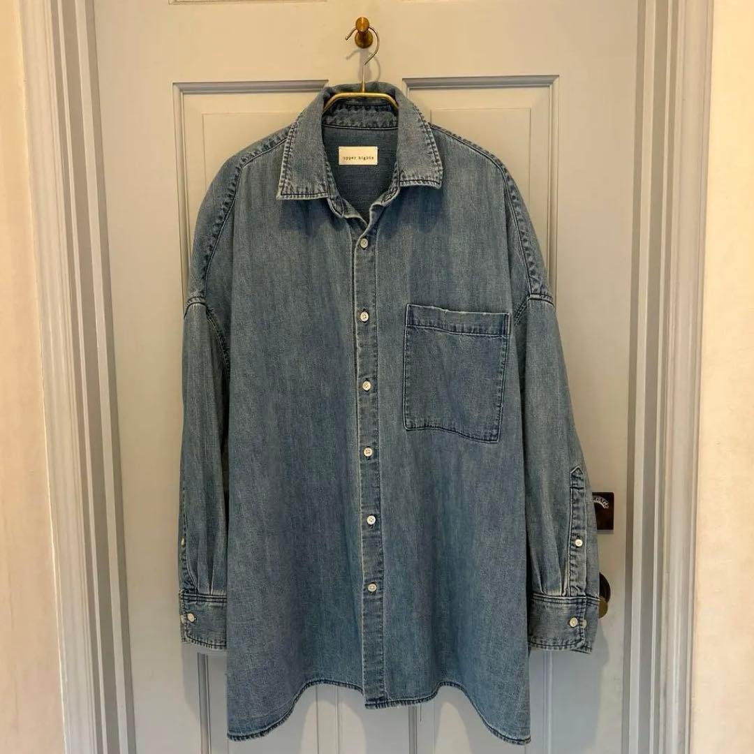 upper heights デニムシャツ THE LAZY MANON サイズ0