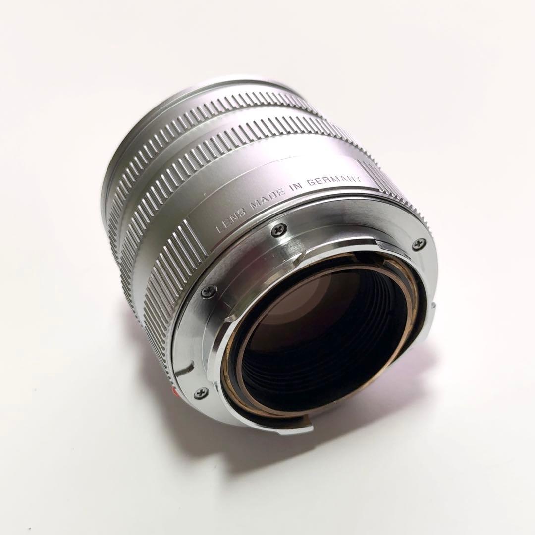 【美品】ライカ｜ズミクロン50mm F2（4th）フード組込《シルバークローム》
