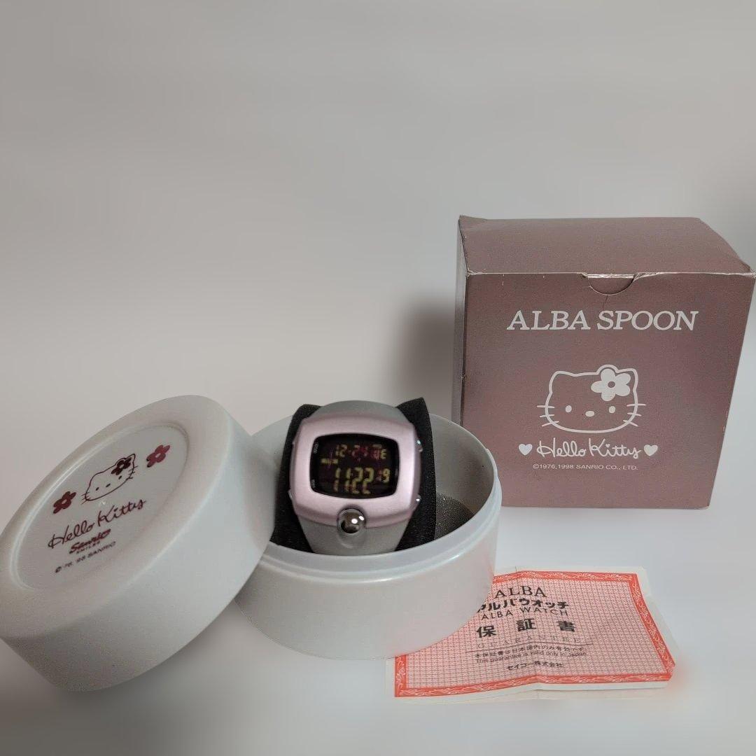 セイコーアルバスプーン　ハローキティ限定モデル　[希少　動作確認済み]