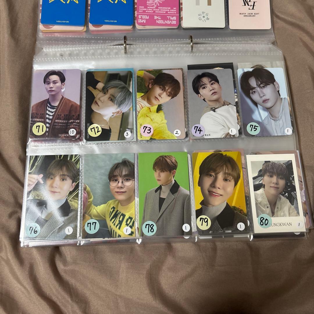 SEVENTEEN セブチ スングァン 승관 トレカ まとめ売り