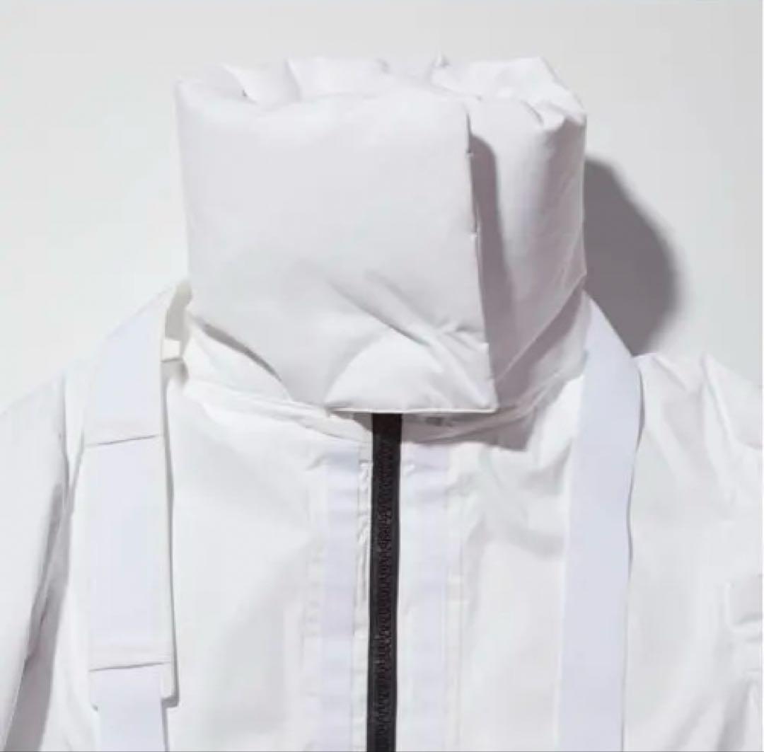 ハイブリッドダウンショートコート L ネイビー