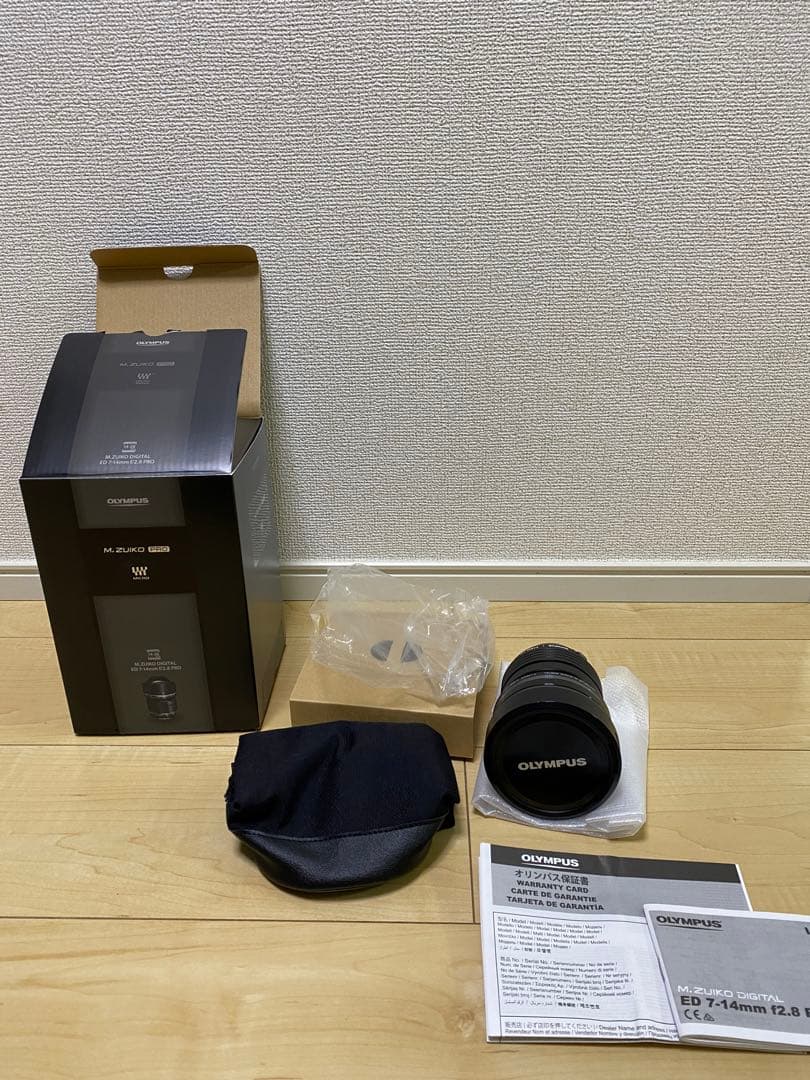 オリンパス M.ZUIKO DIGITAL 7-14mm f2.8 PRO