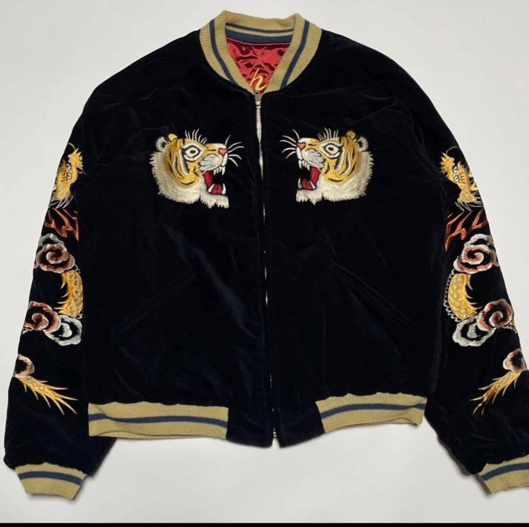 極美品　テーラー東洋　別珍スカジャン