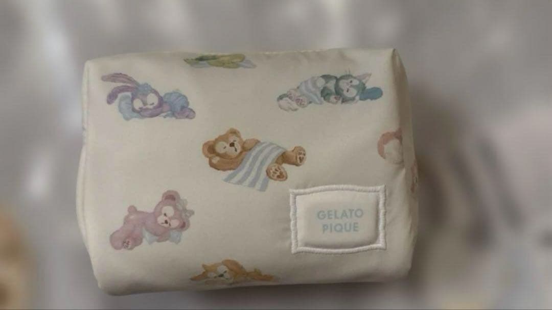 ダッフィー&フレンズ ダッフィー ジェラートピケ ポーチ