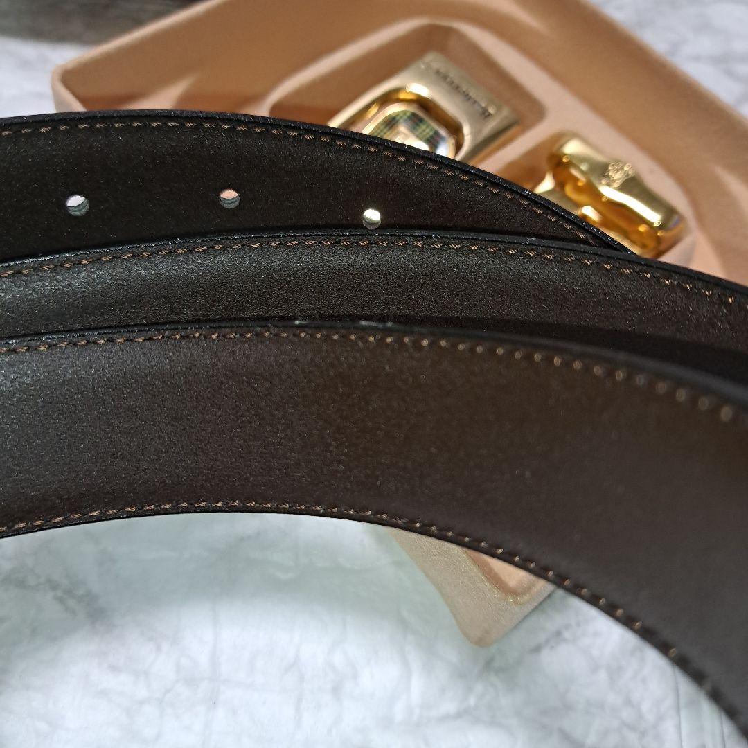✨️新品 未使用 ✨️BURBERRY バーバリー ベルト レザー セット