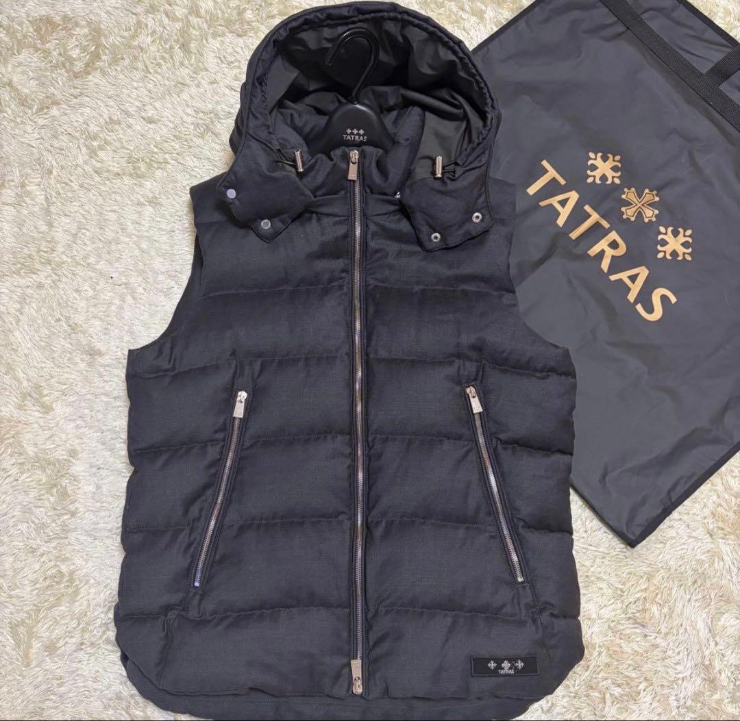 井村翔　タトラス LEONARDO ダウンベスト Rライン フード 03