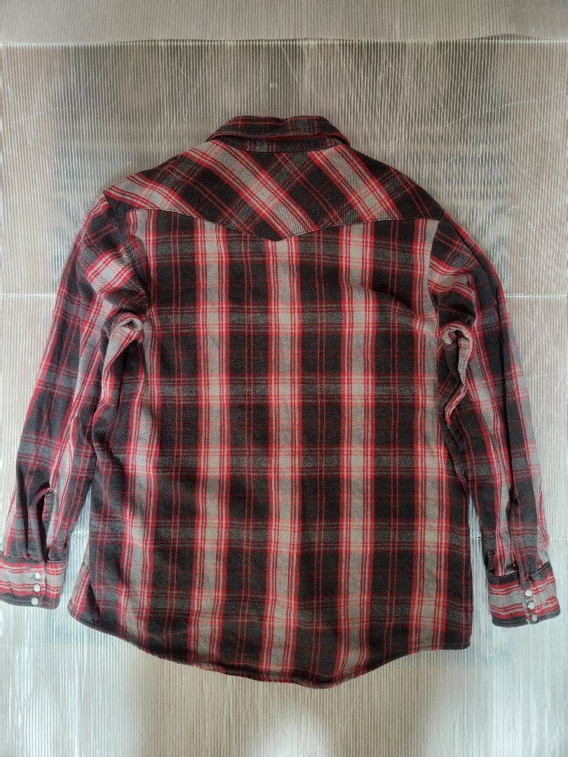 交渉中80sDAKOTAbyファイブブラザーウェスタンネルシャツ好配色USA 製