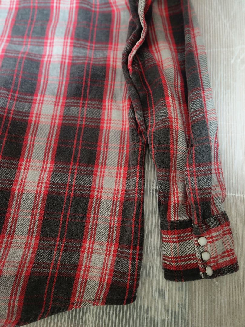 交渉中80sDAKOTAbyファイブブラザーウェスタンネルシャツ好配色USA 製