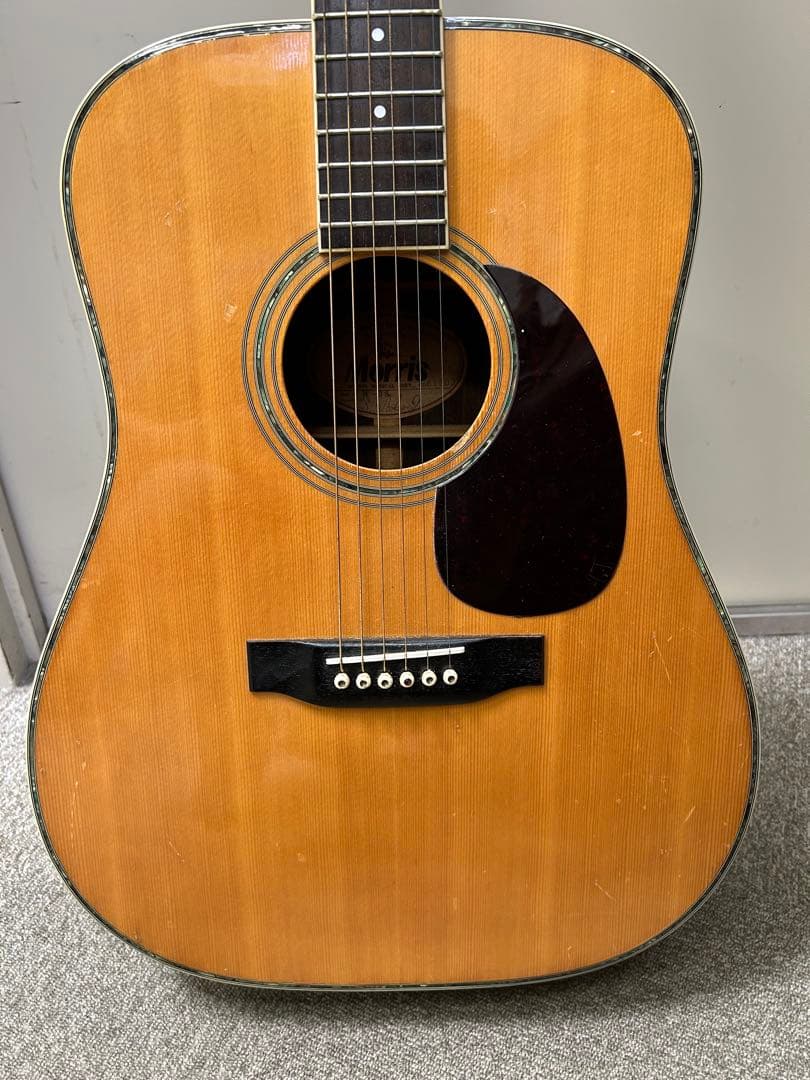 Morris (モーリス)W-35 アコースティックギター (ケースとカポ付き)