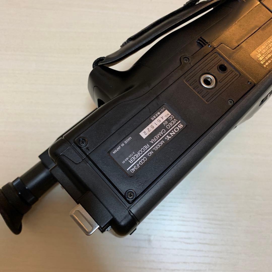 SONY Handyam ビデオカメラレコーダー 8 CCD-F340 レトロ