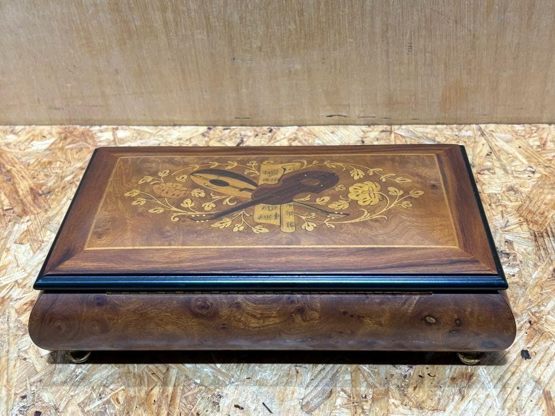 ゲイサスジャガール オルゴール GUEISSAZ JACCARD スイス製