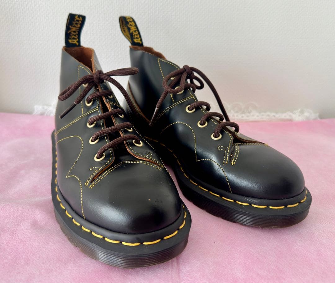 Dr.Martens ドクターマーチン　CHURモンキーブーツ　ブラック