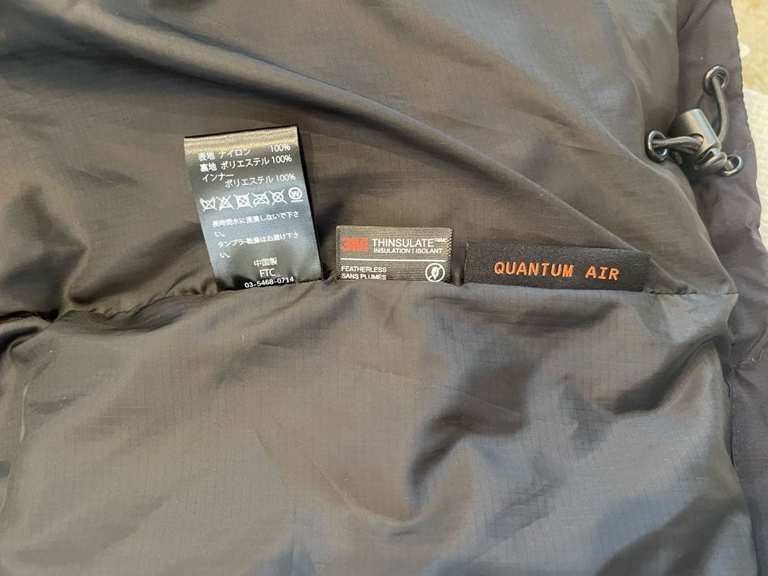 FTC新品PERTEX® HOODED PUFFY JACKET（BLACK）