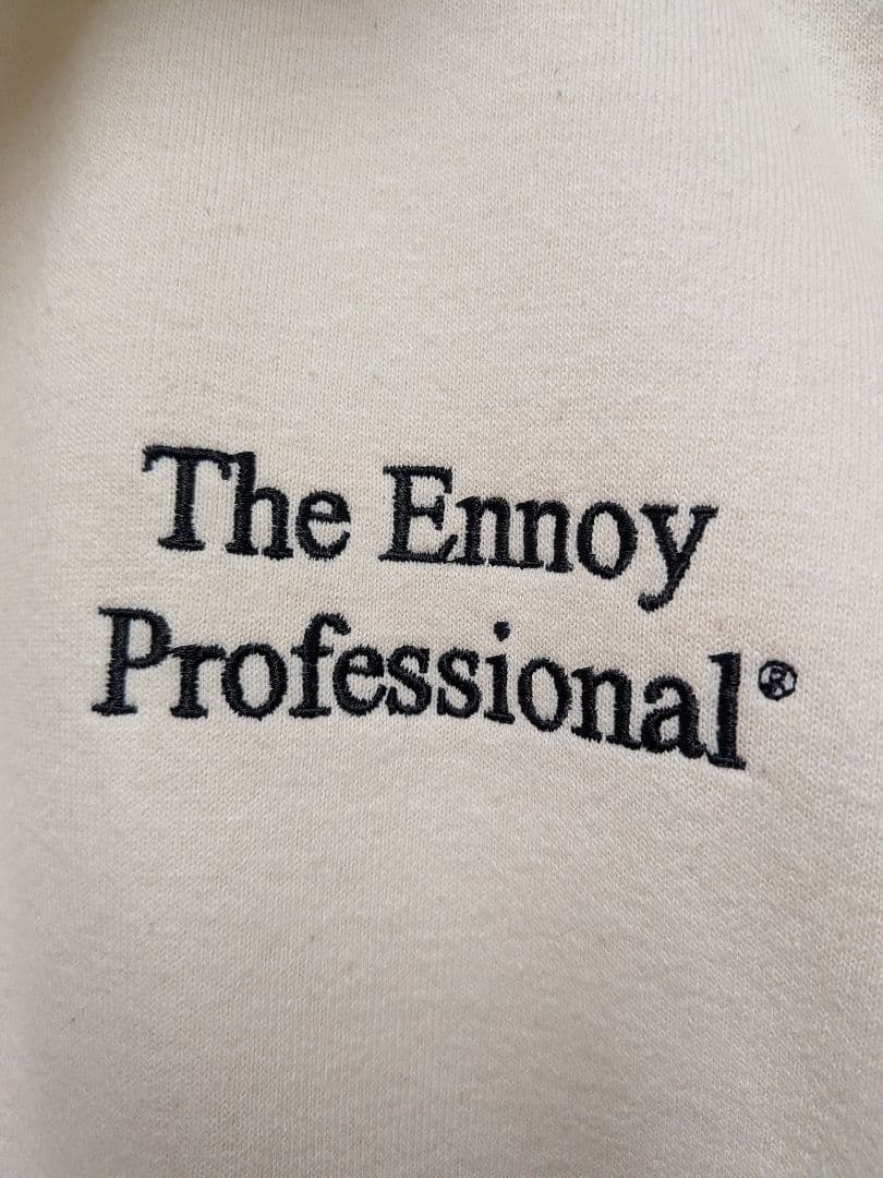 ennoy ハーフジップスウェット サイズL