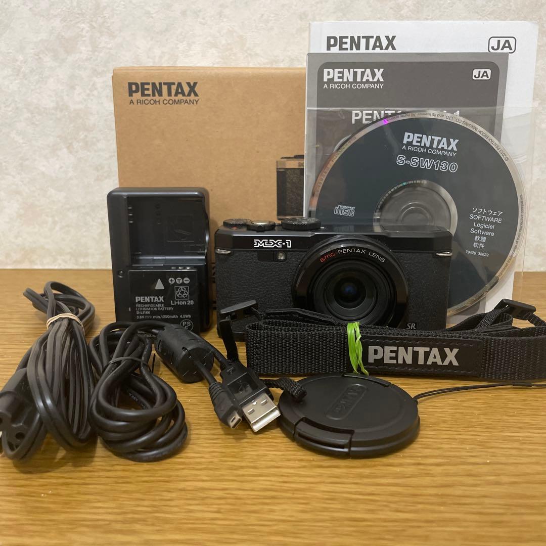 PENTAX MX-1 クラッシックブラック　　　　　シャッター回数113回