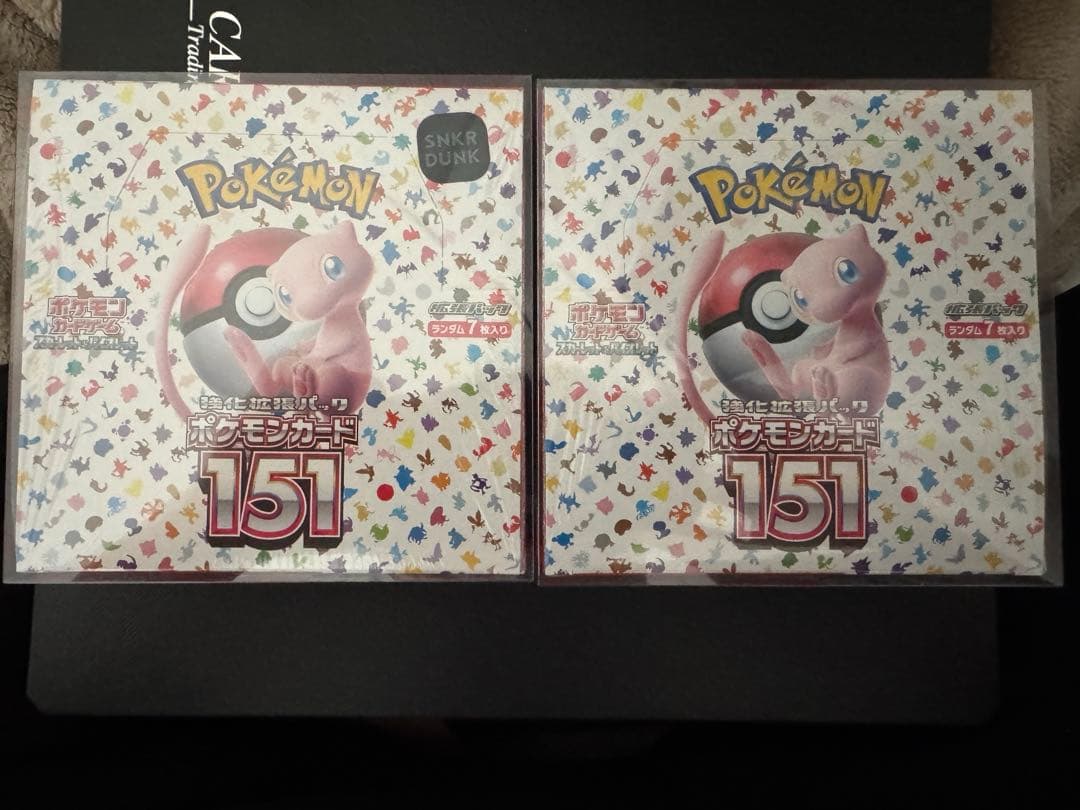ポケモンカード151 ✖️2箱 シュリンク付き