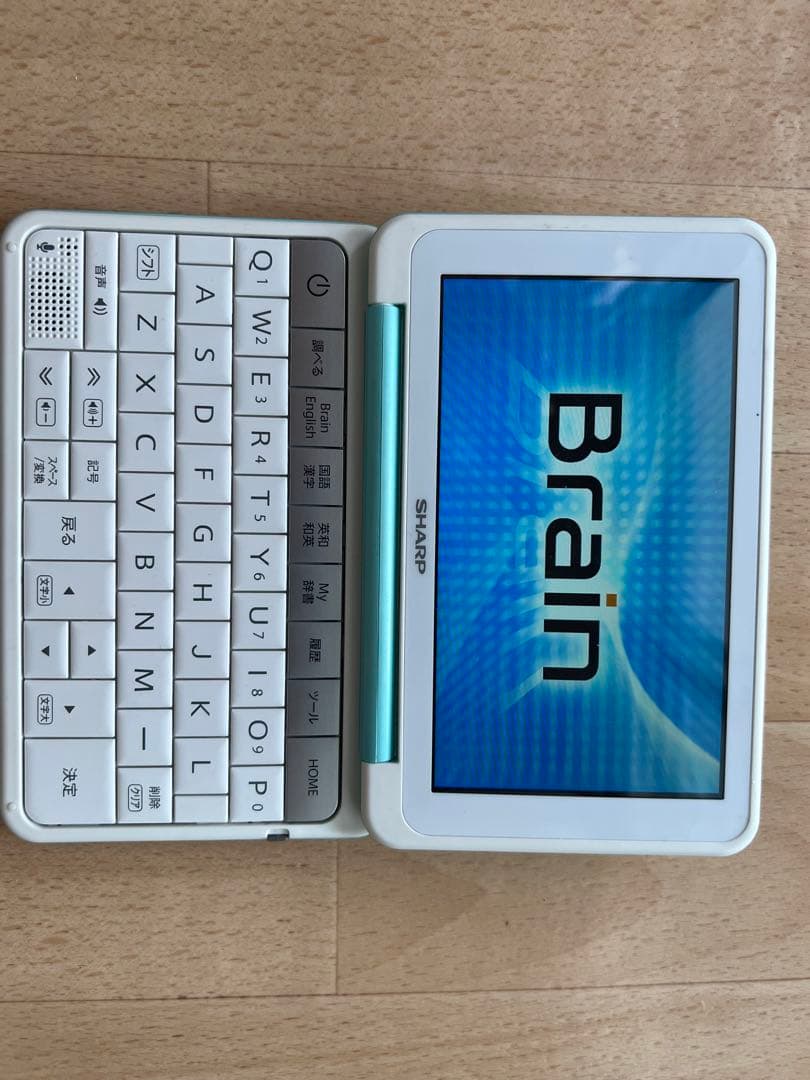 シャープ カラ―電子辞書 Brain 中学生モデル グリーン系 PW-SH4