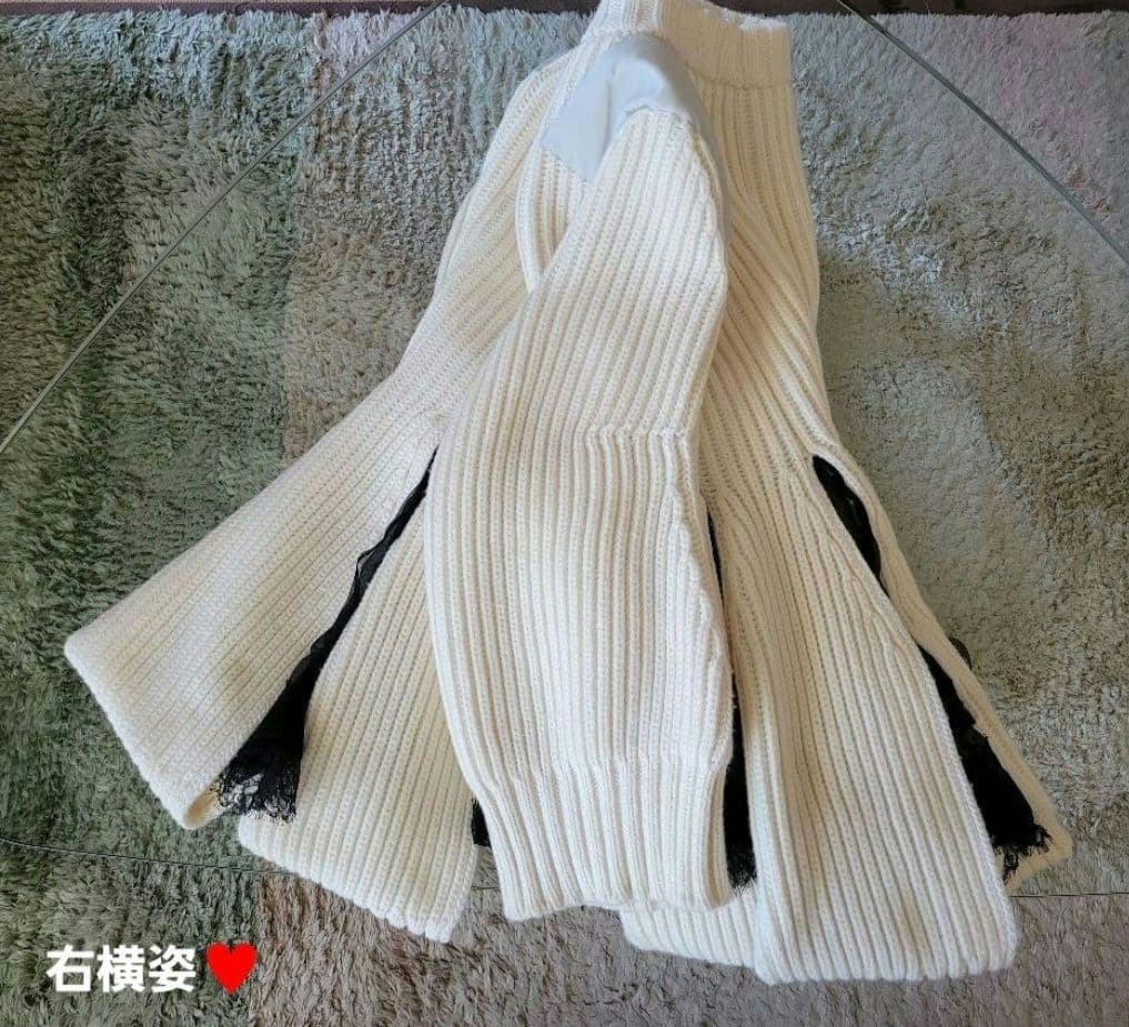 sacai 美品 224,000円 カットアウトドレス ワンピース サイズ1