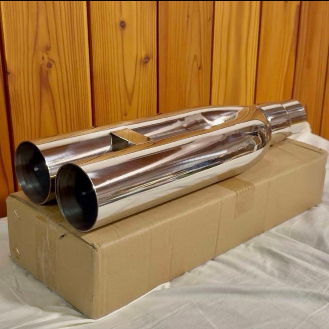 デュアルマフラー新品