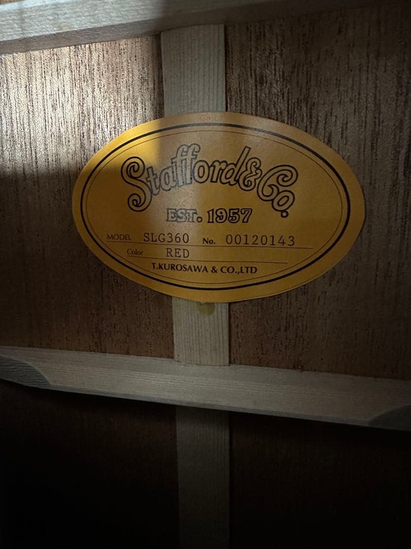 K*5様 美品❗️Stafford(スタッフォード)SLG-360RED AJブ