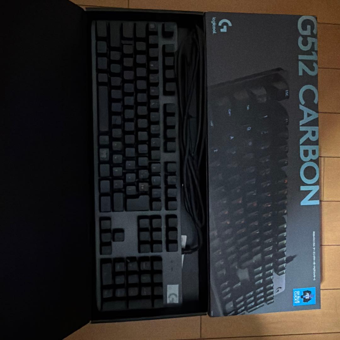 Logitech G512 CARBON メカニカルキーボード