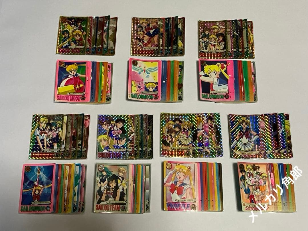 セーラームーン バンダイカードダス グラフィティ 全7弾フルコンプ