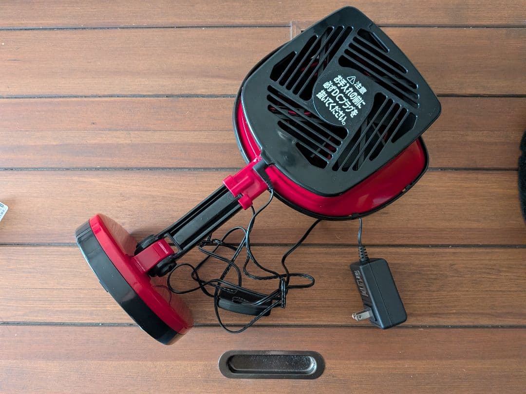 卓上エアークリーンファン DTE-1501 空気清浄機能付き 小型ファン