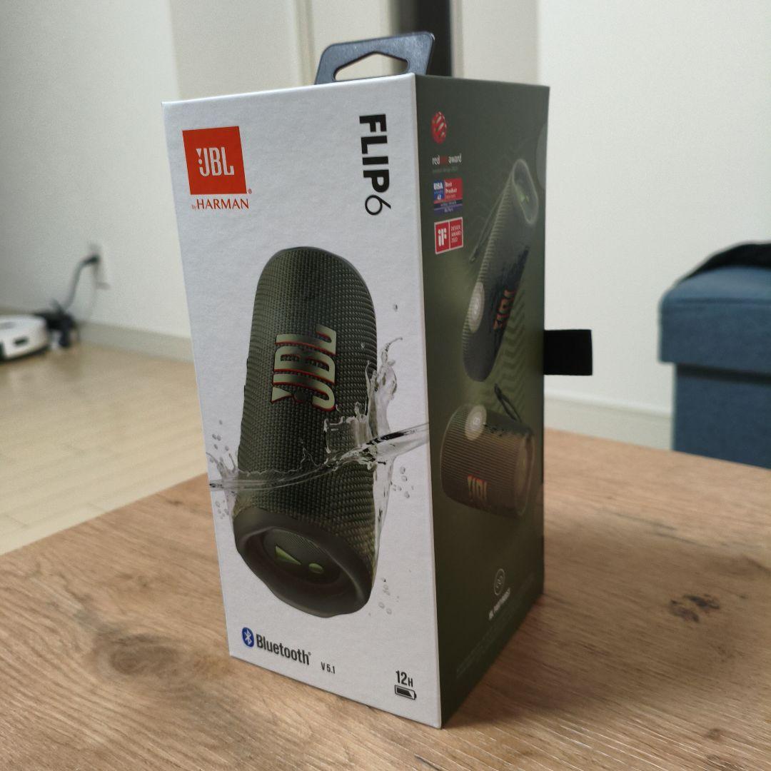 JBL FLIP6 ワイヤレススピーカー ダークグリーン