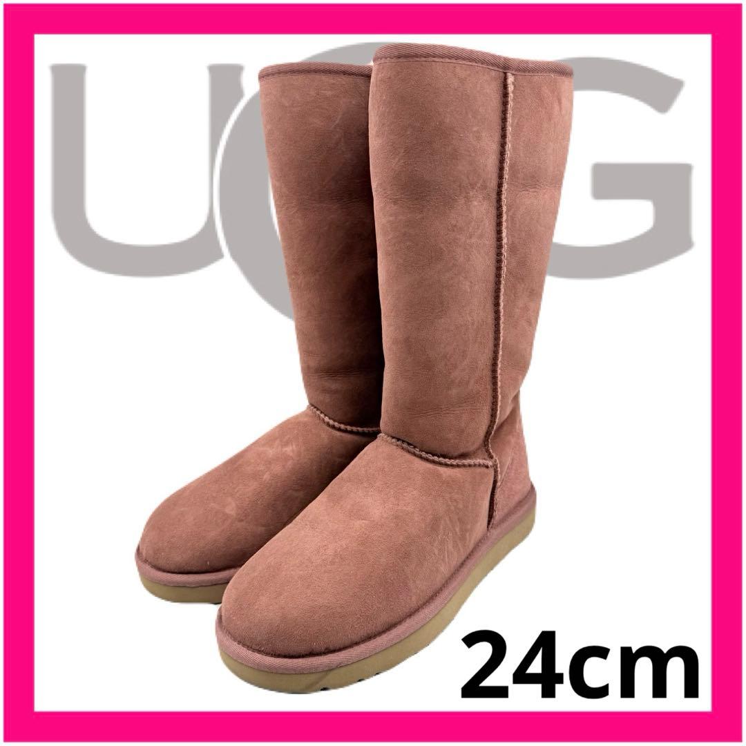 未使用品　箱付き　UGG W CLASSIC TALL　5815W　24cm