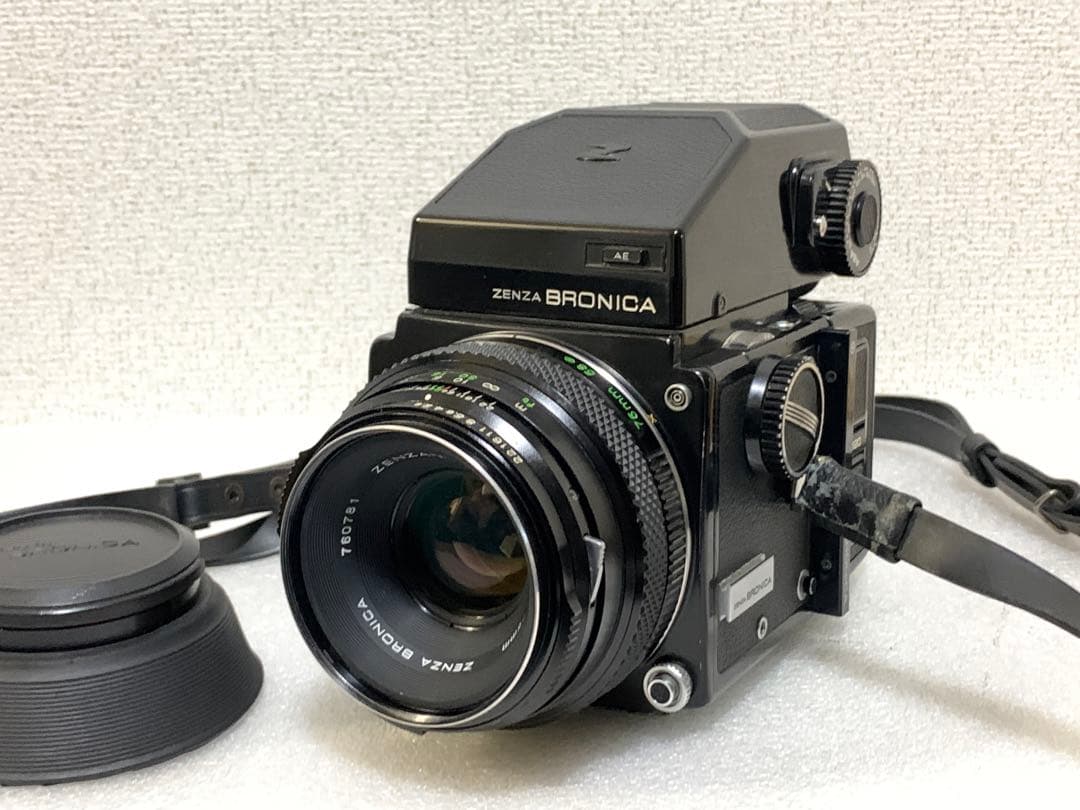 フィルムカメラ zenza bronica ETR ZENZANON MC 1:2.8 75