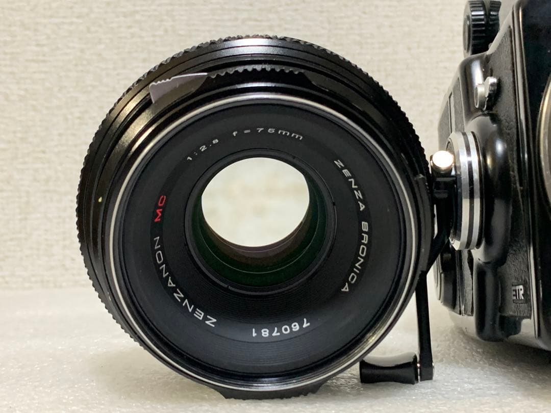 フィルムカメラ zenza bronica ETR ZENZANON MC 1:2.8 75