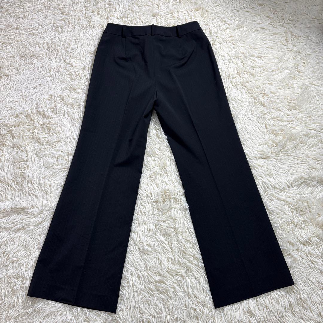 Rifanne リファンネ　スーツセットアップ　13号　ソワール　黒ストライプ