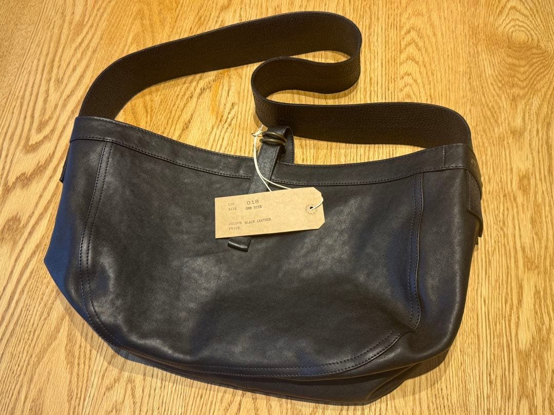 新品タグ付き T.T newsboy bag SMALL Lot.018 黒