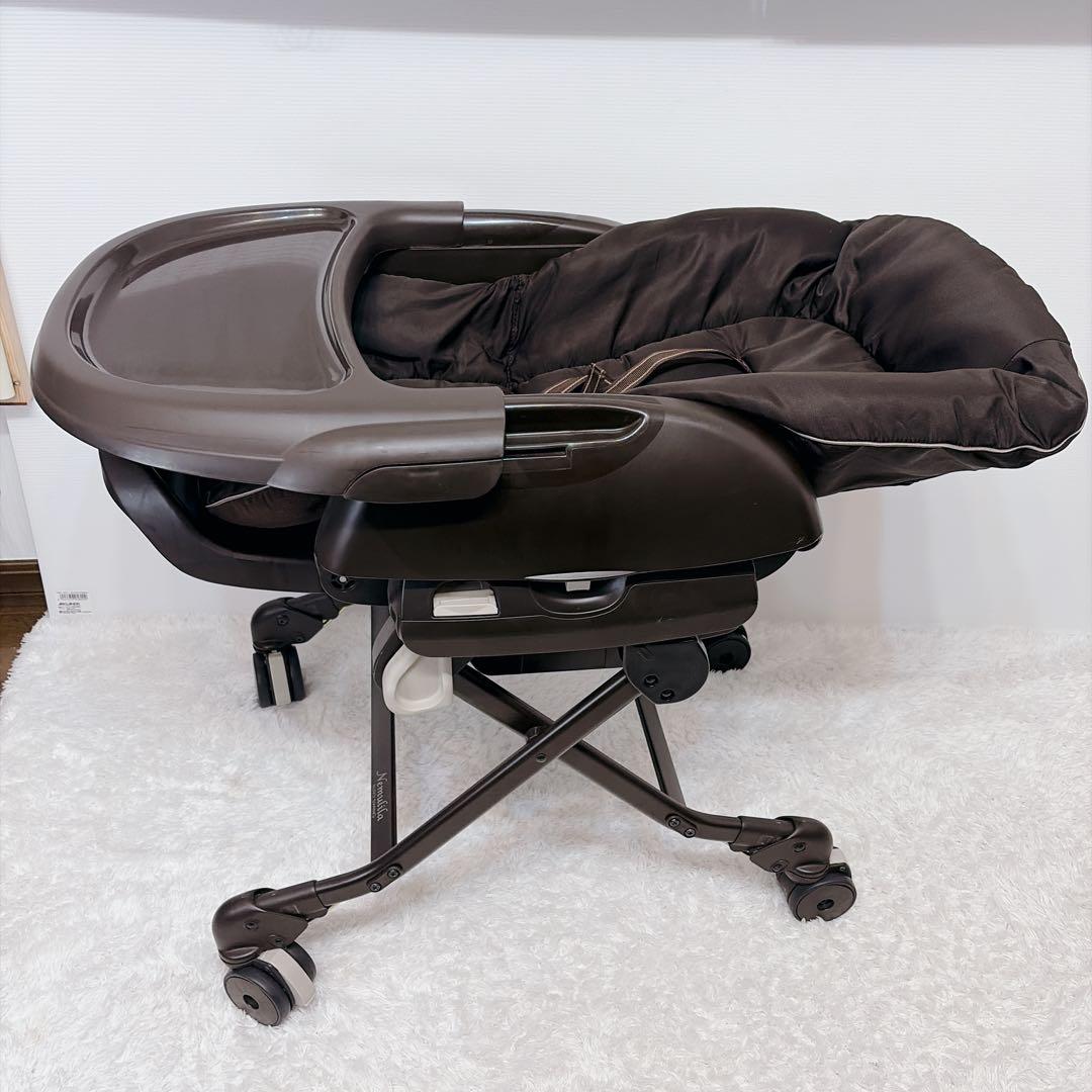 美品 CombiネムリラAT BEDi ハイローチェア オートスイング 電動