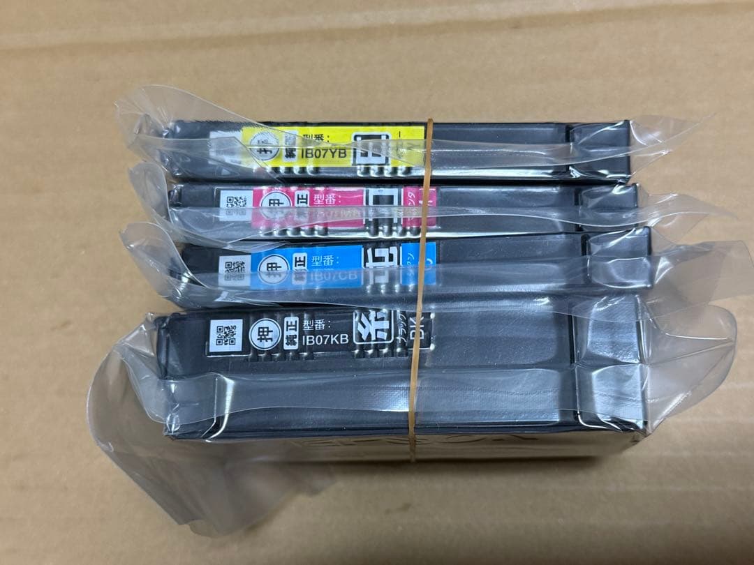 EPSON エプソン 純正インク IB07B 大容量 4色セット