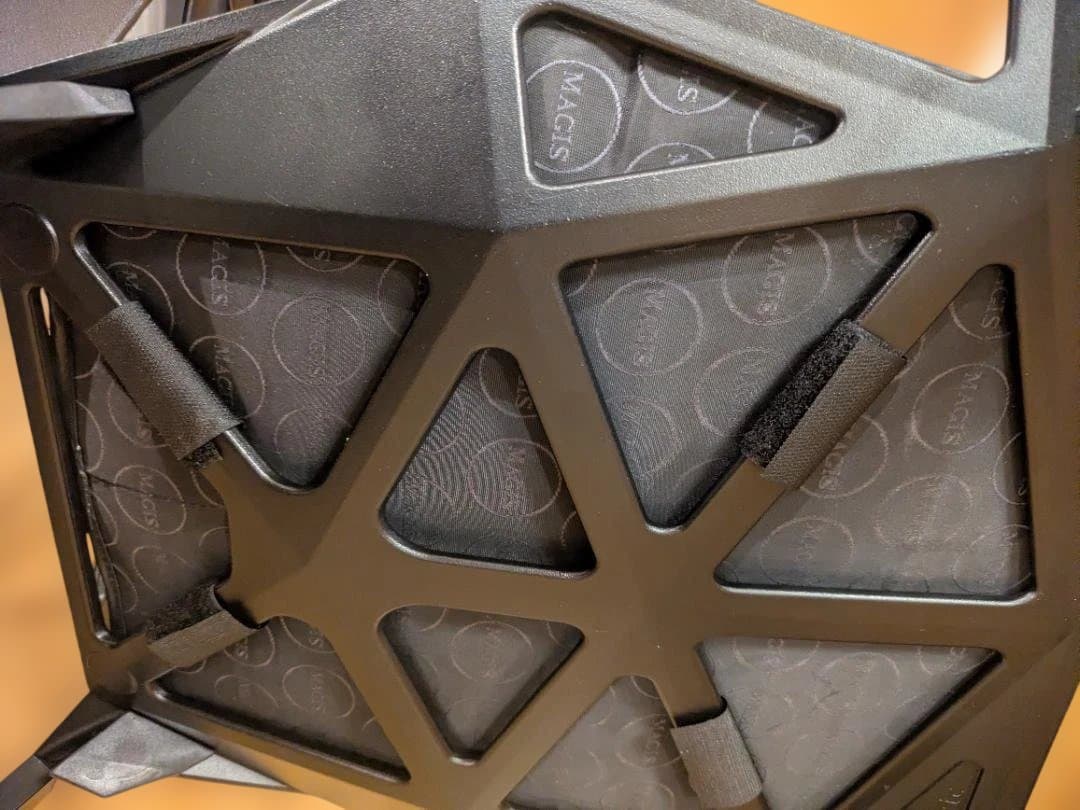 送込美品！MAGIS chair one革座面付きデザイナー椅子