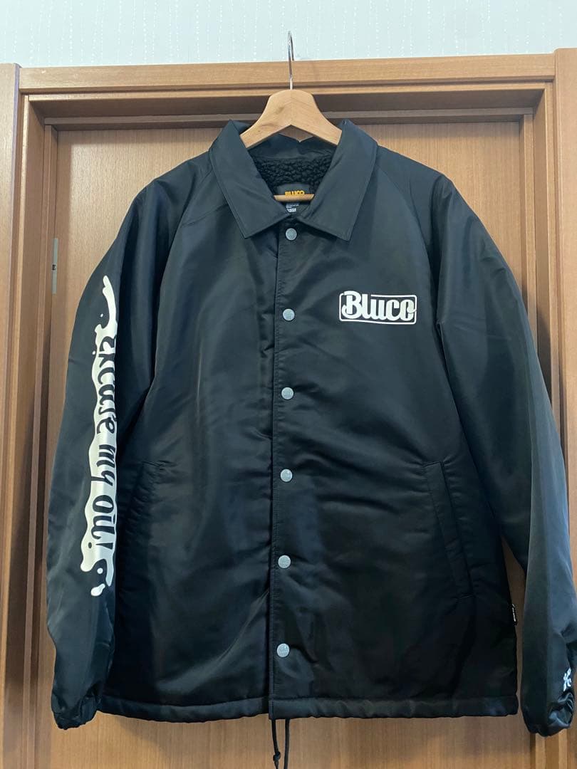 Bluco ブラック ナイロンジャケット