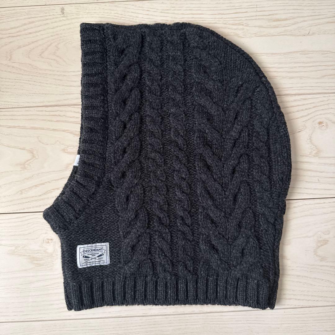 【新品未使用】DESCENDANT SPEAR HOODWORMER チャコール