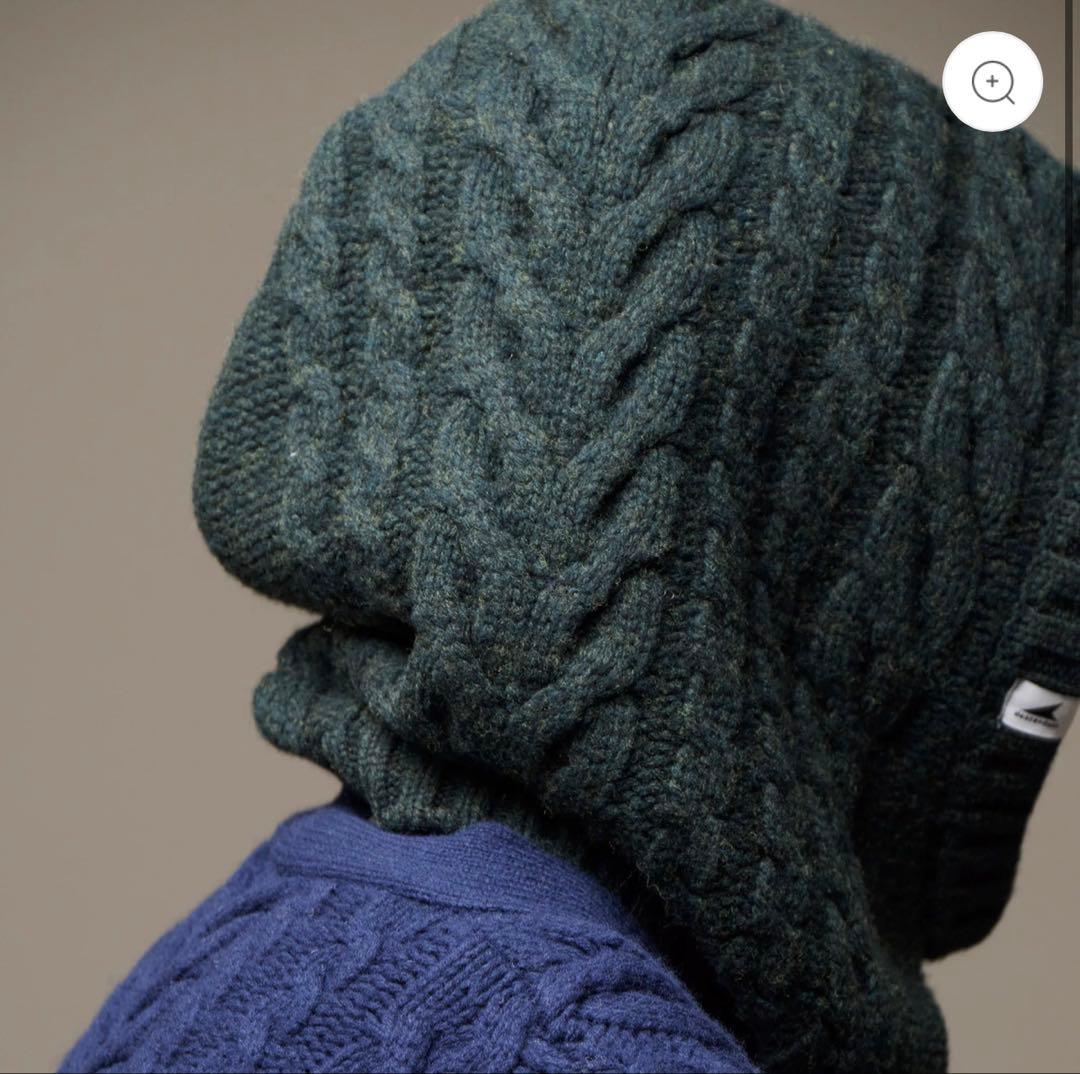 【新品未使用】DESCENDANT SPEAR HOODWORMER チャコール