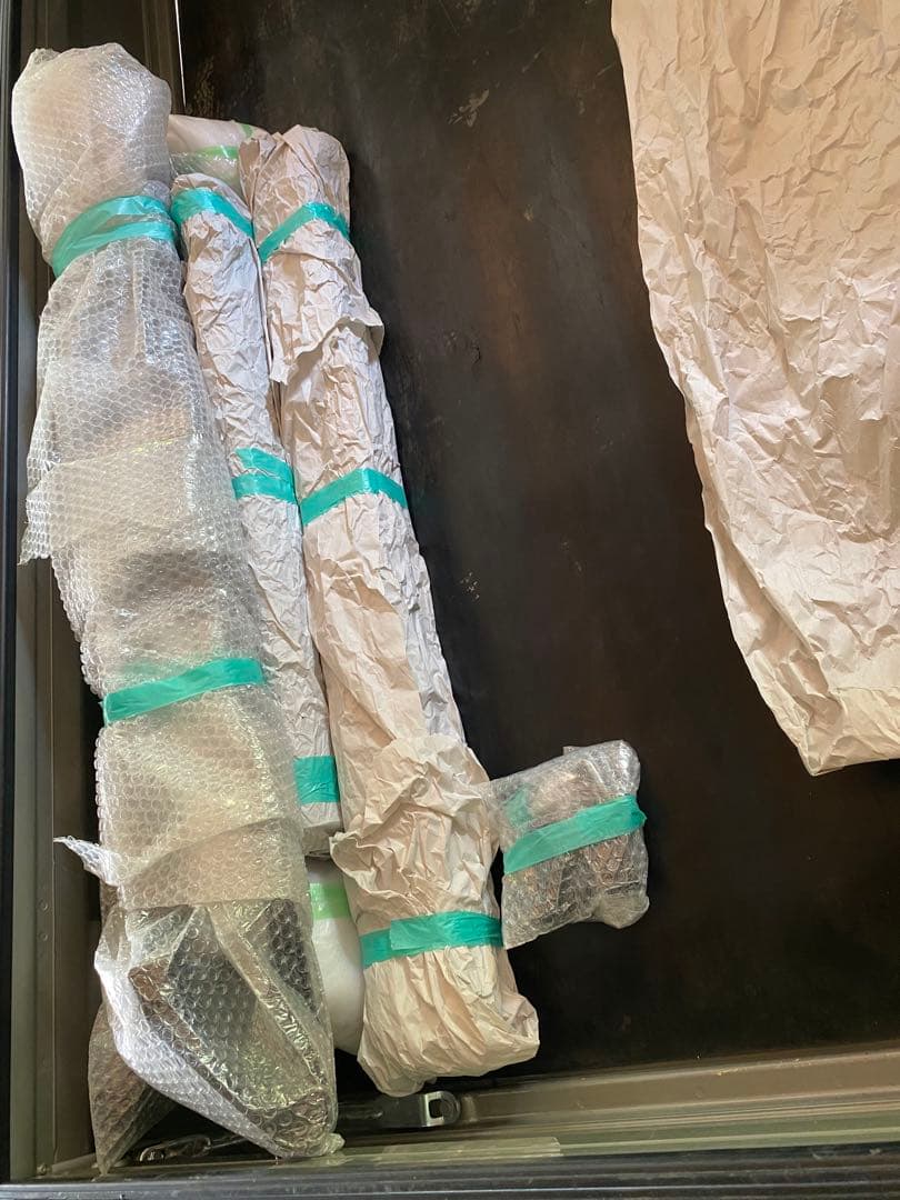 M*ム様 フィアット パンダ 純正ルーフラック　アルミラック付き