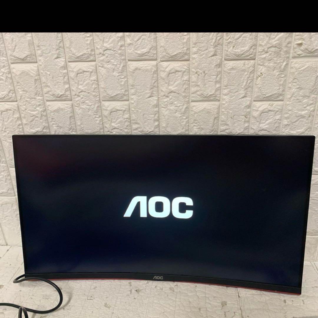 AOC C32G2ZE 31.5インチ曲面ゲーミングモニター　240Hz