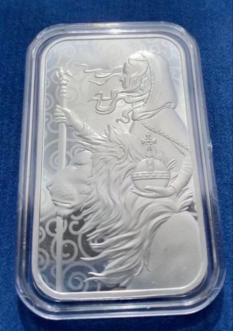 ウナとライオン　純銀　バー　2021年　ケース付き